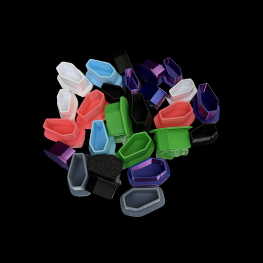 Coffin Shaped Ink Caps