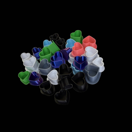 Heart Shaped Ink Caps